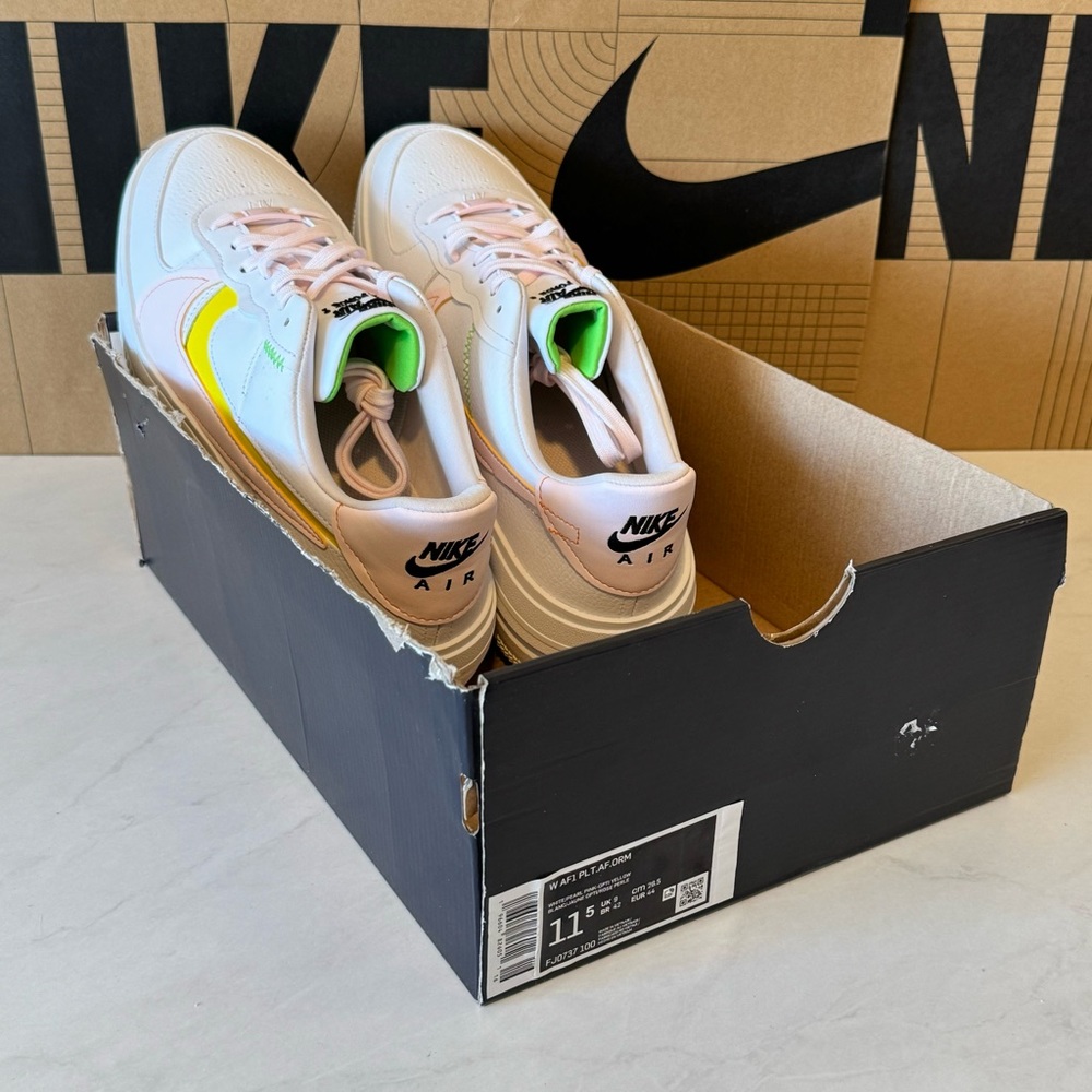 Final Sale!!!  🌺 NIKE 🌺 Nike Air Force 1 PLT.AF.ORM 👟 - Picture 14 of 14